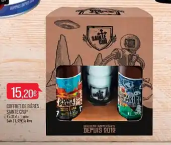 Match Coffret de Bières Sainte Cru offre