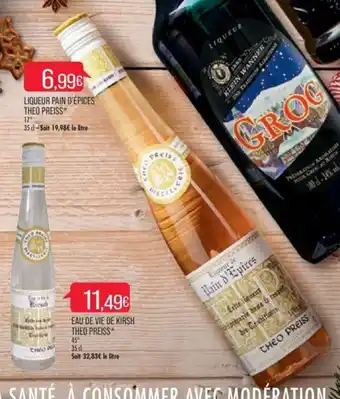 Match Liqueur Pain d'Epices Theo Preiss offre