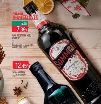 Match Amer Recette de Noël Sommer offre