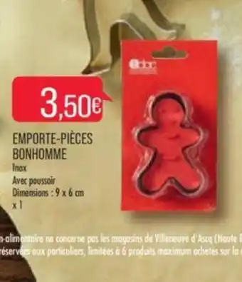 Emporte-Pieces Bonhomme