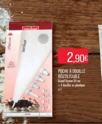 Poche à douille réutilisable