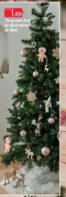 Match Un Grand Choix de Décorations de Noel offre