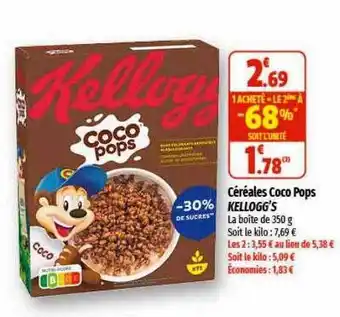 Céréales coco pops kellogg's