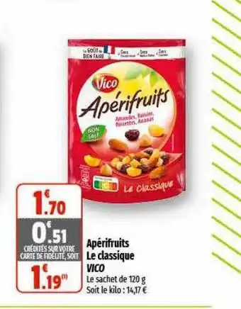 Coccinelle Express Apérifruits le classique vico offre