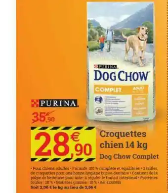 Croquettes Chien 14 Kg Purina