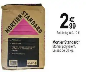 Tridôme Mortier Standard offre