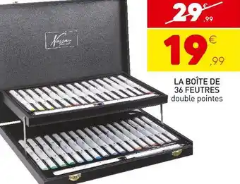 Stokomani La boîte de 36 feutres offre