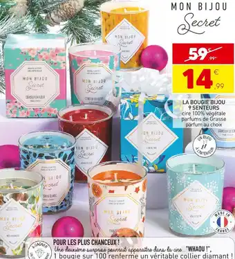 Mon bijou secret la bougie bijou 9 senteurs