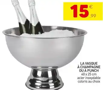 Stokomani La vasque à champagne ou à punch offre