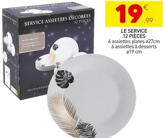 Stokomani Le service 12 pièces offre