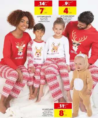 Stokomani Le pyjama adulte, le pyjama enfant et le surpyjama offre