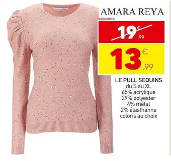 Stokomani Amara reya le pull sequins offre