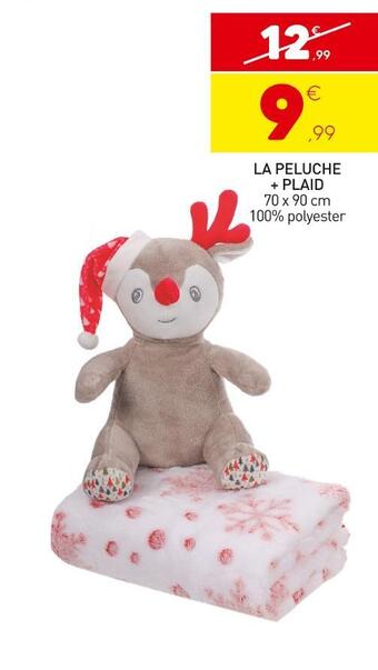 Stokomani La peluche + plaid offre