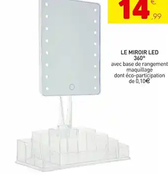 Stokomani Le miroir led 360° offre