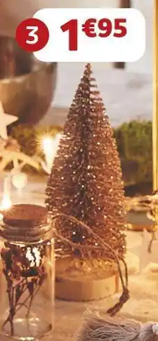 Jardiland Sapin champagne offre