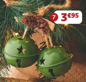 Jardiland Suspension sapin “grelots” offre