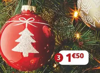 Jardiland Boule de noël “sapin” offre