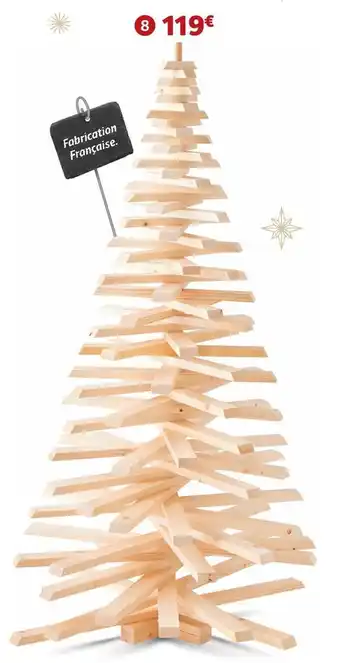 Jardiland Sapin “woody” offre