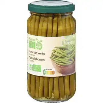 Carrefour Carrefour bio haricots verts extra fins offre