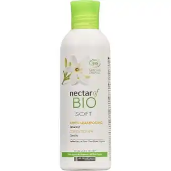 Carrefour Nectar of bio après-shampoing douceur fleur de tiaré offre
