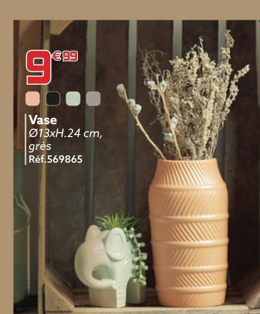 Promo Vase chez Gifi
