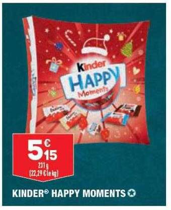 Kinder happy moments
