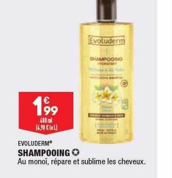 ALDI Shampooing evoluderm offre