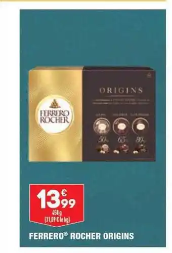 ALDI Ferrero rocher origins offre