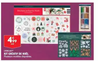 ALDI Kit créatif de noël living art offre