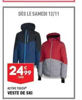 Veste de ski active touch