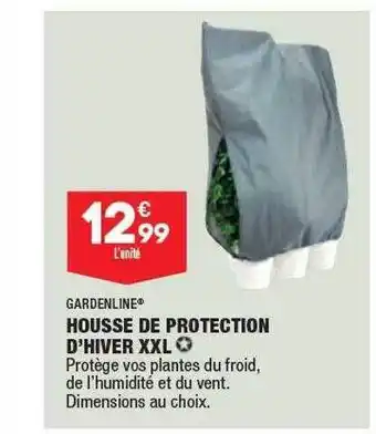 ALDI Housse de protection d'hiver xxl gardenline offre