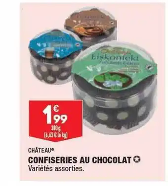 ALDI Confiseries au chocolat château offre