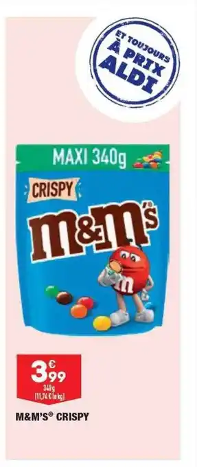 M&m's crispy