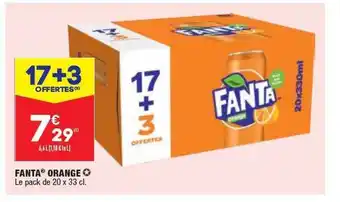 ALDI Fanta orange offre