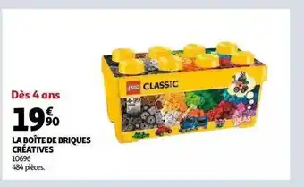 Auchan La boîte de briques créatives lego classic offre
