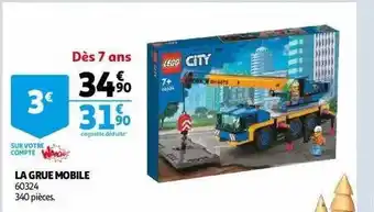 Auchan La grue mobile lego city offre