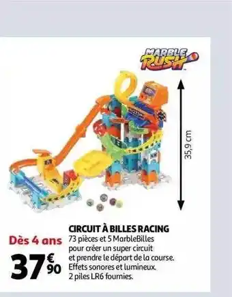 Circuit à billes racing marble rush