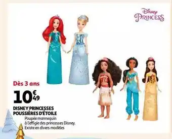 Auchan Disney princesses poussières d'étoile offre
