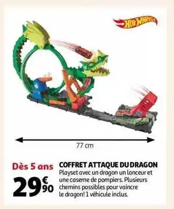Coffret attaque du dragon hot wheels