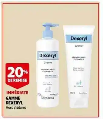 Auchan Gamme dexeryl offre