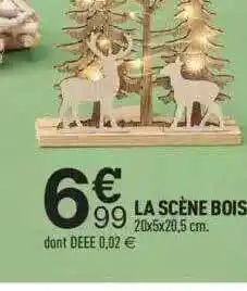 Centrakor La scène bois offre