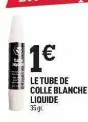 Centrakor Le tube de colle blanche liquide offre