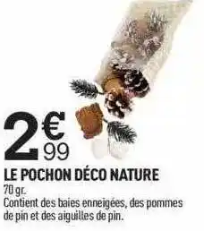 Centrakor Le pochon déco nature offre