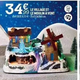 Centrakor Le village et le moulin à vent offre