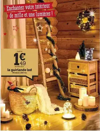 Centrakor La guirlande led offre