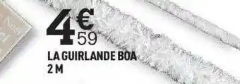 Centrakor La guirlande boa 2 m offre