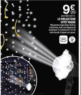 Centrakor Le projecteur effet vague offre