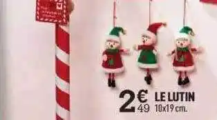 Centrakor Le lutin offre