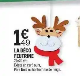 Centrakor La déco feutrine offre