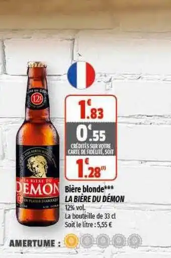 Coccinelle Express Bière blonde la bière du démon offre